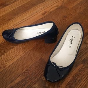 Navy blue Repetto shoes